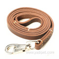 Dog Leash Soft Thin Leather Leash